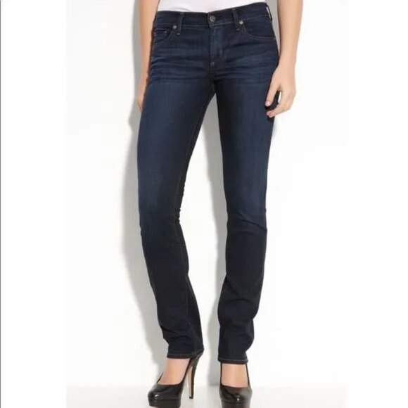 CITIZENS OF HUMANITY AVA WOMEN'S STRAIGHT LEG LOW-RISE STRETCH JEANS 31 - Picture 1 of 11